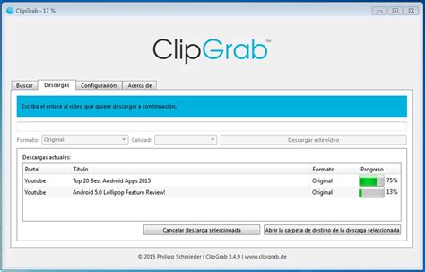 Free Download of Transportable Clipgrab 3. 8